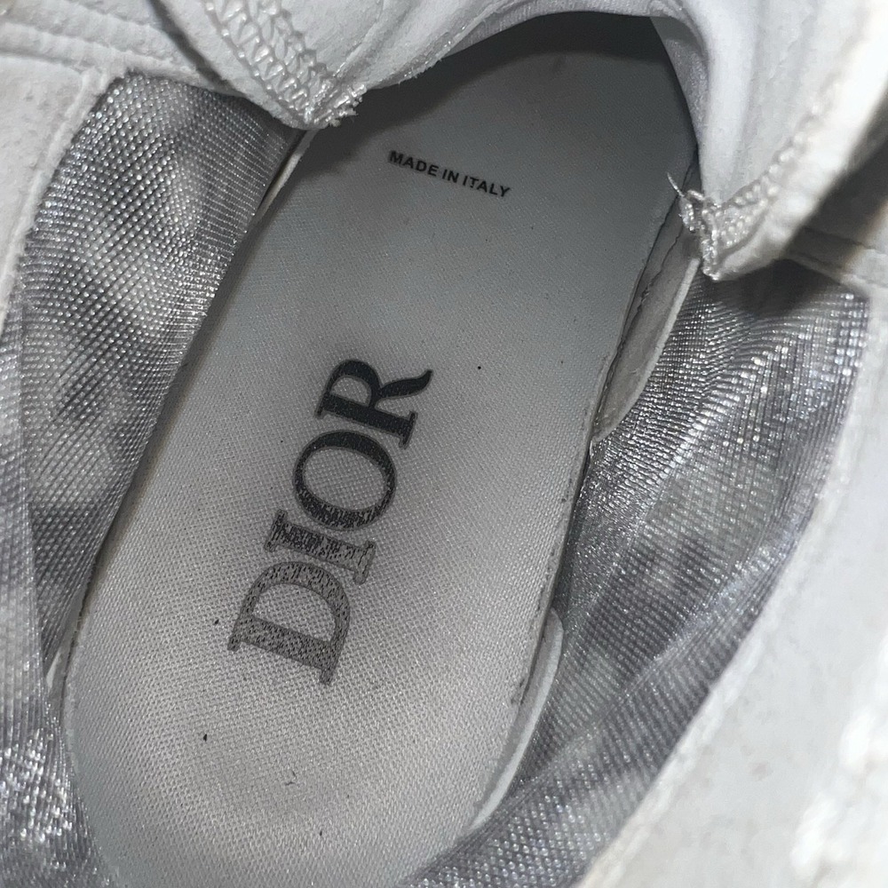 Christian Dior B23 High Top Women's Designer Sneaker 37 Size 7 - Picture 15 of 16